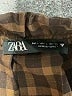 Zara Plaid Brown Casual Skirt Size L - photo 4