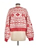 Altar'd State Hearts Red Pullover Sweater Size M - photo 2