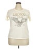 Assorted Brands Ivory Short Sleeve T-Shirt Size 20 - photo 1