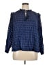Vineyard Vines Blue 3/4 Sleeve Blouse Size XL - photo 1