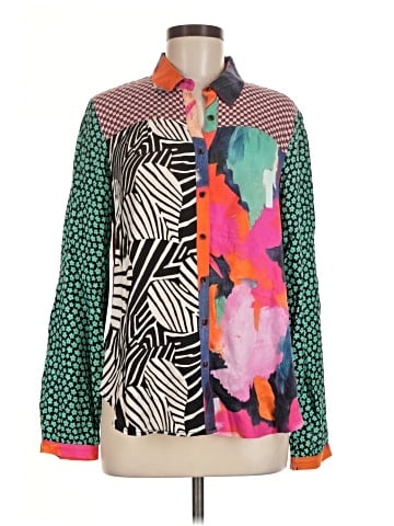 Maeve by Anthropologie Long Sleeve Blouse (view 1)