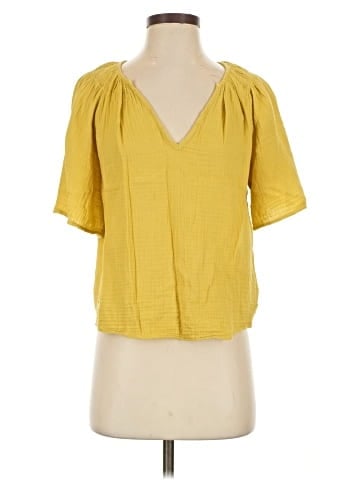 Velvet by Graham & Spencer Short Sleeve Blouse (view 1)