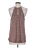 Ella Moss Brown Sleeveless Blouse Size S - photo 2