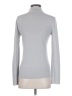 St. John Gray Long Sleeve Top Size S - photo 2