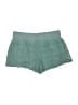 Rewind 100% Cotton Paisley Teal Shorts Size L - photo 2