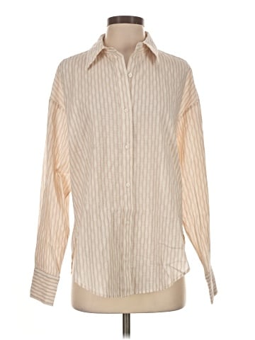 Express Long Sleeve Button-Down Shirt (view 1)