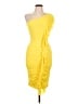 Cache Yellow Cocktail Dress Size 6 - photo 1