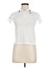 Nike 100% Polyester White Short Sleeve Top Size M - photo 1