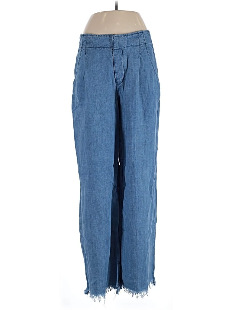 Pre-owned Free People Jeans In Blue