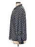 Halogen Print Blue Long Sleeve Blouse Size XL - photo 5