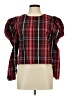 Zara Red 3/4 Sleeve Blouse Size L - photo 1