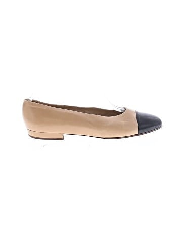 Chanel Vintage Leather Cap Toe Flats (view 1)