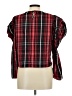 Zara Red 3/4 Sleeve Blouse Size L - photo 2