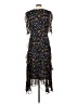CeCe 100% Polyester Floral Black Cocktail Dress Size 10 - photo 2