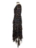 CeCe 100% Polyester Floral Black Cocktail Dress Size 10 - photo 5