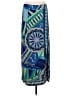 Chico's Print Blue Casual Skirt Size Med (1) - photo 1