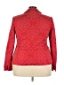 Nina Mclemore 100% Polyester Polka Dots Red Jacket Size 20 - photo 2