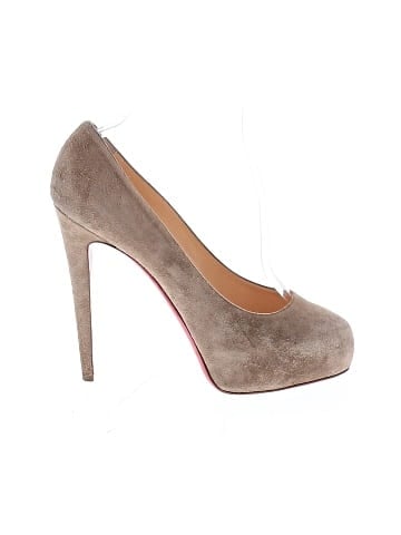 Christian Louboutin Suede Daffodil 160mm Pumps (view 1)