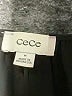 CeCe 100% Polyester Black Short Sleeve Blouse Size M - photo 7