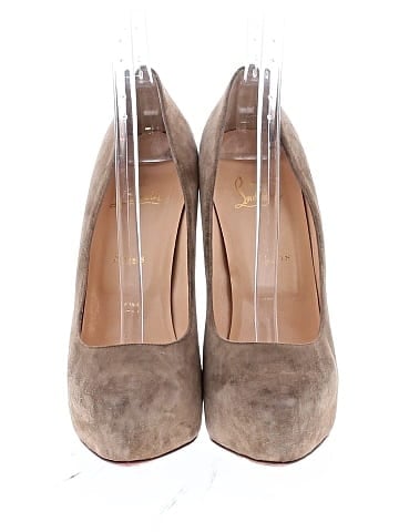 Christian Louboutin Suede Daffodil 160mm Pumps (view 2)