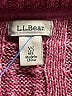 L.L.Bean 100% Cotton Burgundy Pullover Sweater Size XS - photo 7