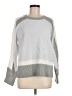 Halston 100% Acrylic Color Block Gray Pullover Sweater Size M - photo 1