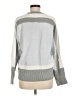 Halston 100% Acrylic Color Block Gray Pullover Sweater Size M - photo 2