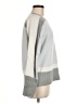 Halston 100% Acrylic Color Block Gray Pullover Sweater Size M - photo 4