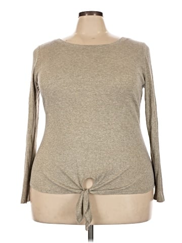 INC International Concepts Long Sleeve T-Shirt (view 1)
