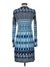 Hale Bob Print Blue Casual Dress Size XS - photo 2