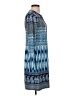 Hale Bob Print Blue Casual Dress Size XS - photo 4