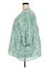 Catherines 100% Cotton Green 3/4 Sleeve Blouse Size 4X - photo 5