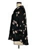 Daniel Rainn 100% Polyester Black 3/4 Sleeve Blouse Size L - photo 5