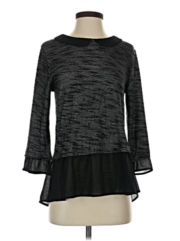 Eyeshadow 3/4 Sleeve Top (view 1)