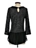 Eyeshadow Black 3/4 Sleeve Top Size S - photo 2