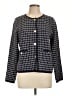 Hobbs London Checkered-gingham Blue Jacket Size L - photo 1