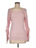 Chaser Pink Long Sleeve Top Size M - photo 1