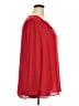 Talbots Outlet 100% Polyester Red Long Sleeve Blouse Size 3X - photo 4