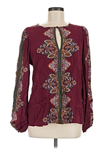 BCBGMAXAZRIA Long Sleeve Blouse (view 1)