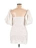 BHLDN 100% Polyester Ivory Cocktail Dress Size L - photo 2