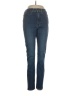 Express Solid Blue Jeans Size 4 - photo 1