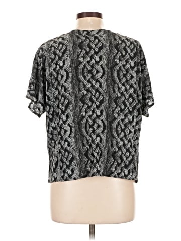 The Podolls Short Sleeve Silk Top (view 2)