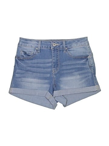 Wax Jean Denim Shorts (view 1)