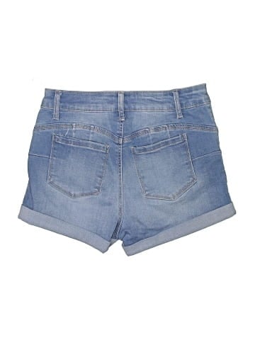 Wax Jean Denim Shorts (view 2)