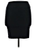 Iz Byer Solid Black Casual Skirt Size M - photo 1