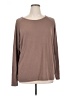 Vocal Brown Long Sleeve Top Size XL - photo 1