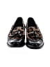Stuart Weitzman Animal Print Black Flats Size 7 1/2 - photo 2