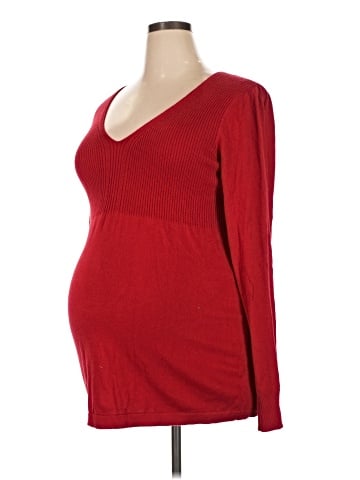 Duo Maternity Pullover Sweater (view 1)
