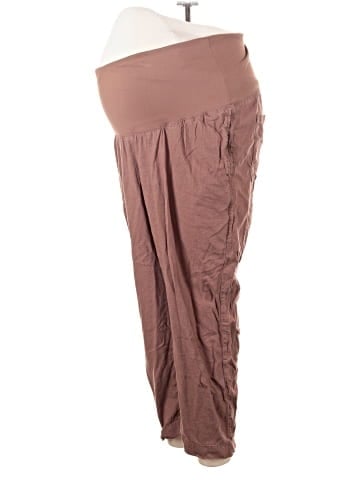 Old Navy - Maternity Linen Pants (view 1)