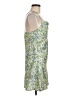 Q2 100% Polyester Floral Yellow Cocktail Dress Size M - photo 4